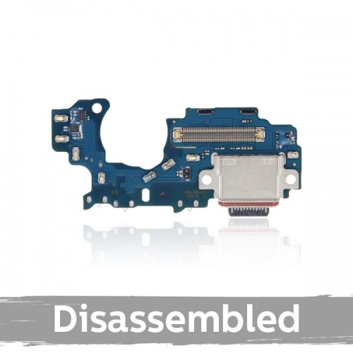 Charging Port Saderīgs ar Samsung F711 Z Flip3 ar Flex / Plata (USed)
