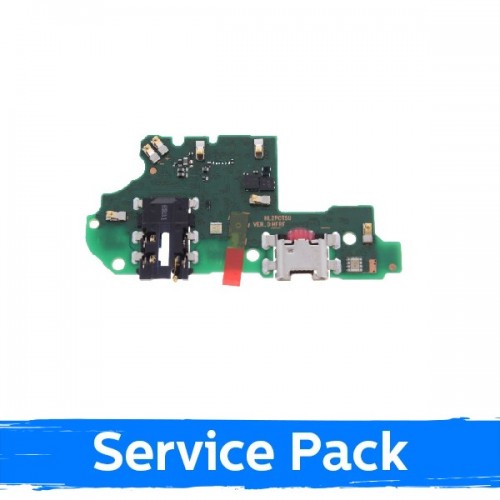Charging Port Saderīgs ar Huawei P Smart 2019 ar Flex / Plata (Service Pack)