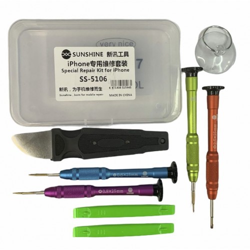 Sunshine "SS-5106" skrūvgriežu komplekts / remonta komplekts