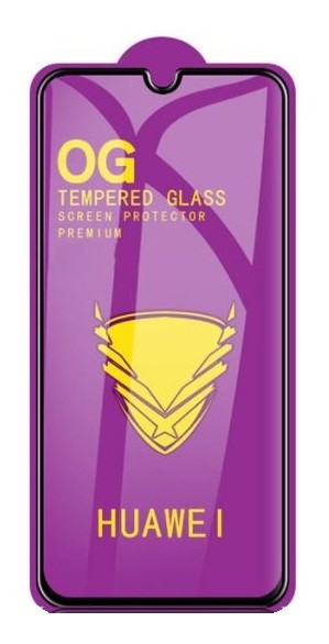 Screen protection glass "11D Full Glue" Huawei P30 Lite melns bulk