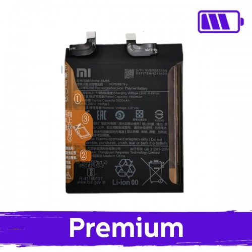 Baterija Saderīgs ar Xiaomi Mi 11 Pro / Mi 11 Pro Ultra BM55 (OEM)
