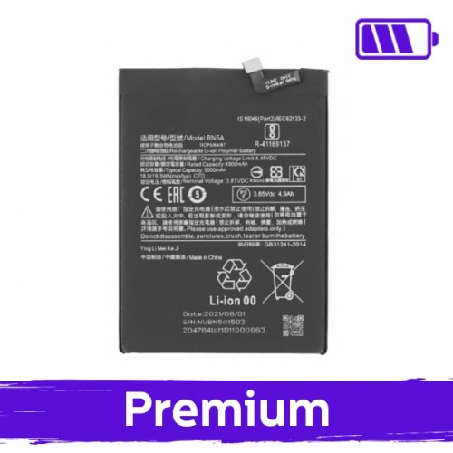 Baterija Saderīgs ar Xiaomi Redmi Note 10 5G / M3 Pro 5G / Redmi 10 / Redmi 10 2022 BN5A (OEM)