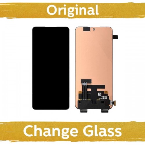 LCD Displejs Saderīgs ar OnePlus 10T Melns (Renewed: China)