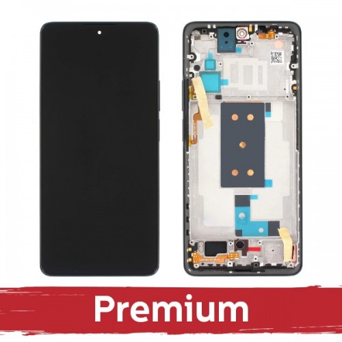 LCD Displejs Saderīgs ar Xiaomi 11T Pro / 11T (Poco F4 GT) ar Frame / Meteorite Pelēks / OEM