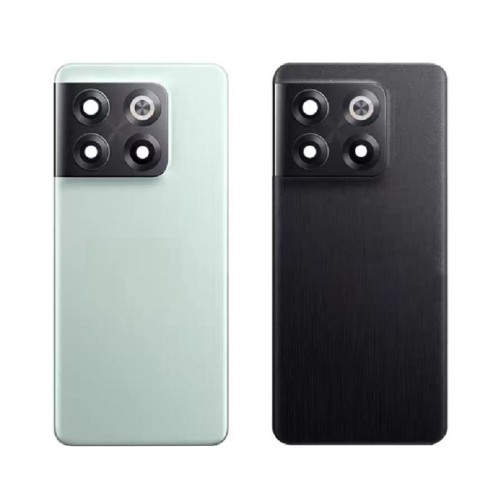 Aizmugurējais vāciņš Saderīgs ar OnePlus 10T / Moonstone Melns / (ar camera lens) / OEM