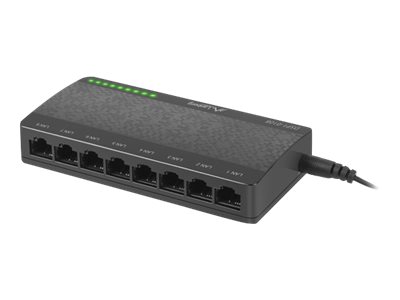 Lanberg DSP1-0108 komutators 8 portu