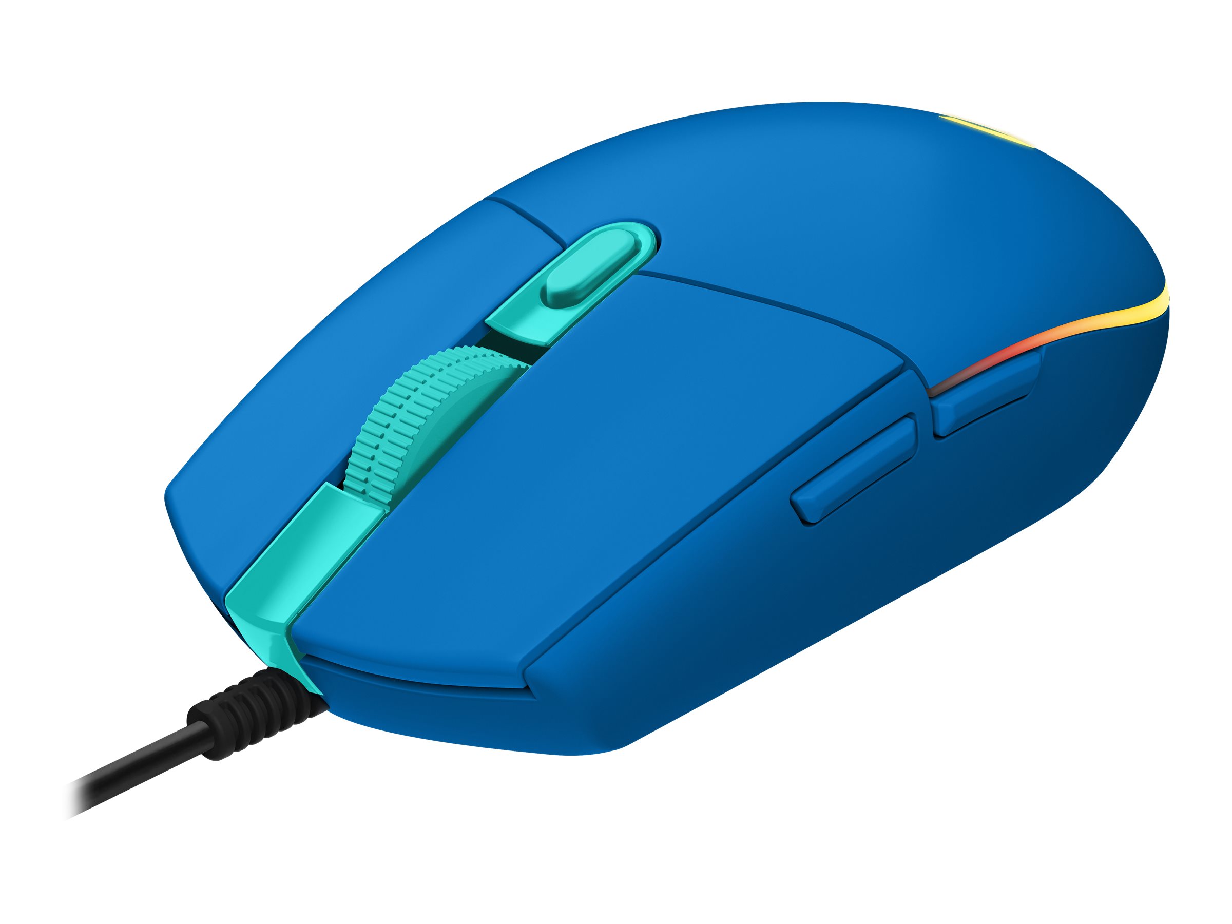Logitech G203 Lightsync spēļu pele zila