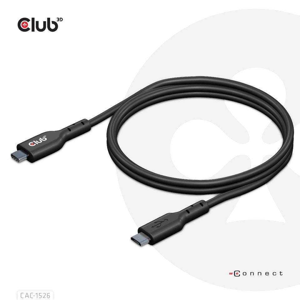 Club3D USB uz Micro USB kabelis 1m M/M CAC-1526