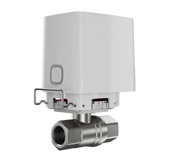 Ajax WaterStop 1" viedais vārsts, balts