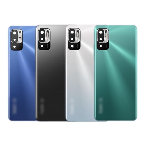 Aizmugurējais vāciņš Saderīgs ar Xiaomi Redmi Note 10 5G / Graphite Pelēks / (ar camera lens) / HQ