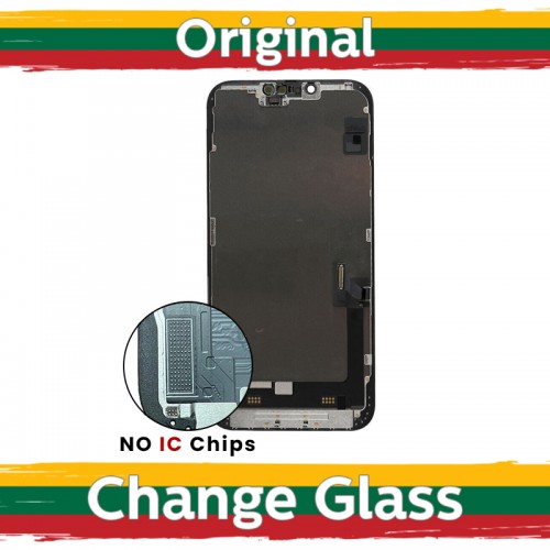 LCD Displejs Saderīgs ar iPhone 14 Plus Melns (Renewed: Telemax) / SPECIAL ITEM / no-IC