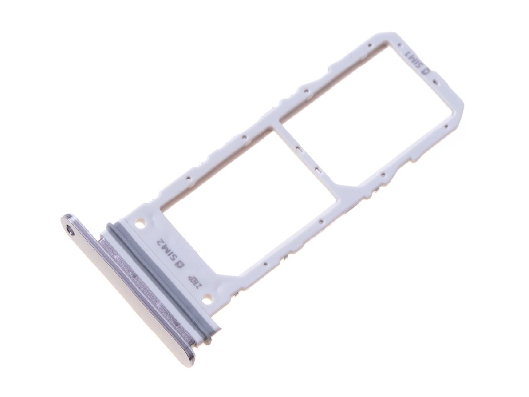 SIM card holder Samsung N970F Note 10 zils (Aura Glow) ORG