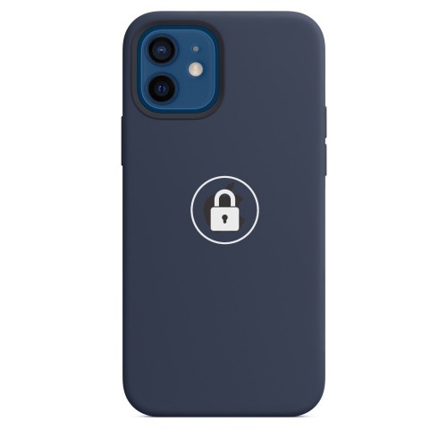 Phone Maciņš "Silicone Maciņš v2" priekš iPhone 12 Mini / Deep Navy / in package