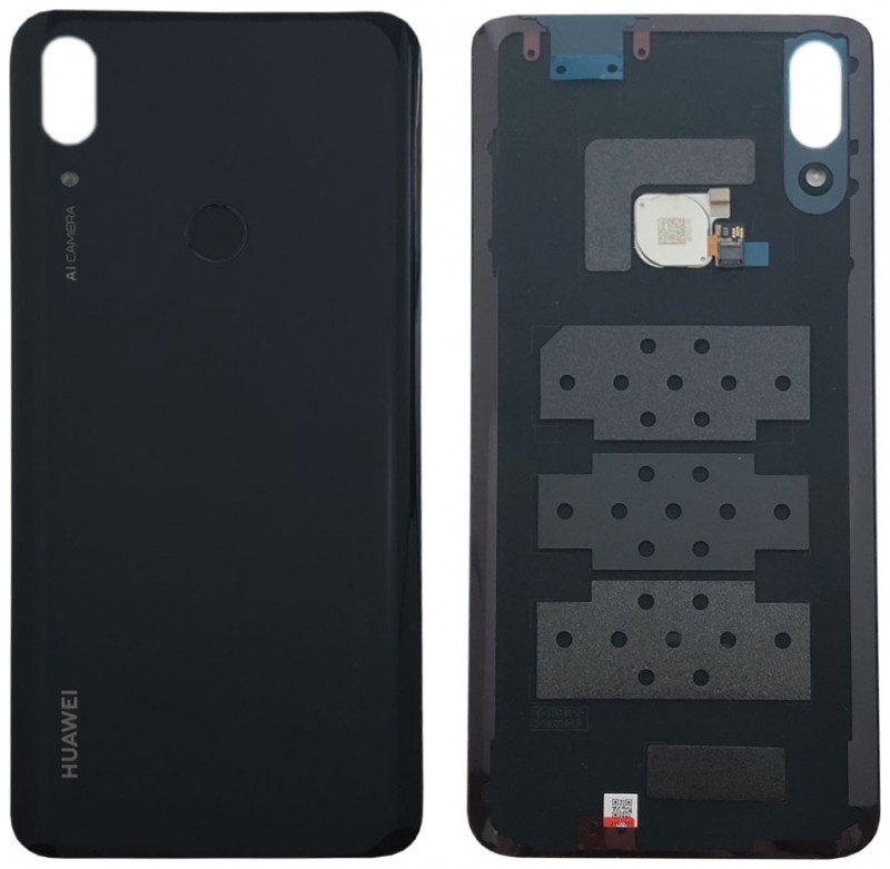Aizmugurējais vāciņš priekš Huawei P Smart 2019 Midnight Melns original (used Grade C)