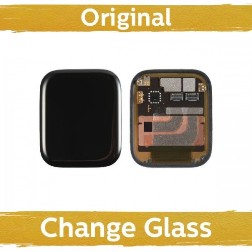 LCD Displejs Saderīgs ar iWatch Series 8 41mm Melns (Renewed: China)