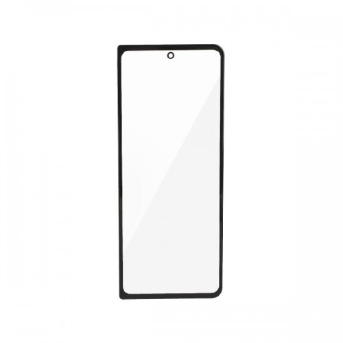 Outer Screen Glass Saderīgs ar "Pro+" Samsung F936 Z Fold4 Melns