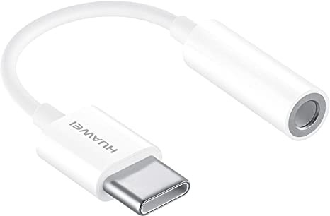 Huawei CM20 adapteris no USB-C uz 3,5 mm audio ligzdu balts (55030086)