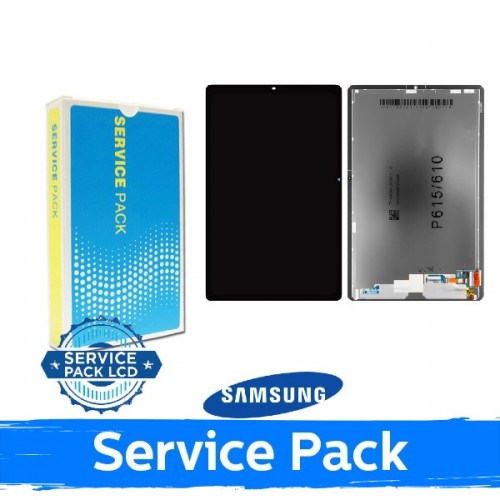 LCD displejs saderīgs ar Samsung P613 / P619 Tab S6 Lite 2020 (S6 Lite 2022) melns (Service Pack)