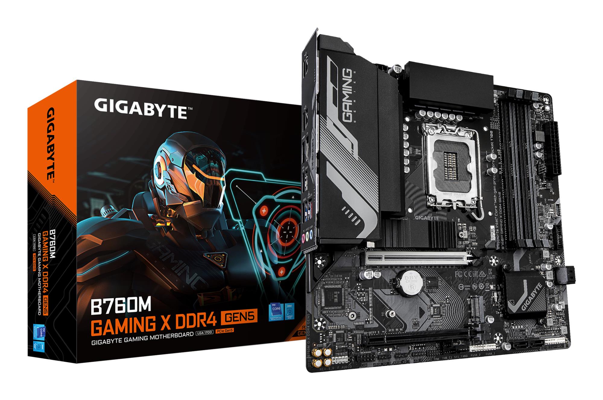 Mātesplate GIGABYTE Intel B760 LGA1700 Micro-ATX DDR4 4 sloti