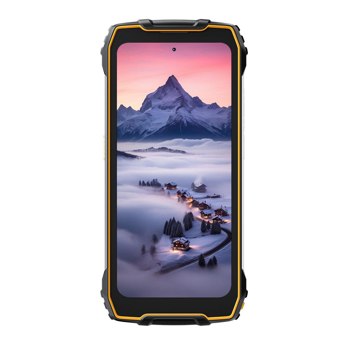 Blackview BV7300 6/256GB dzeltens mobilais tālrunis