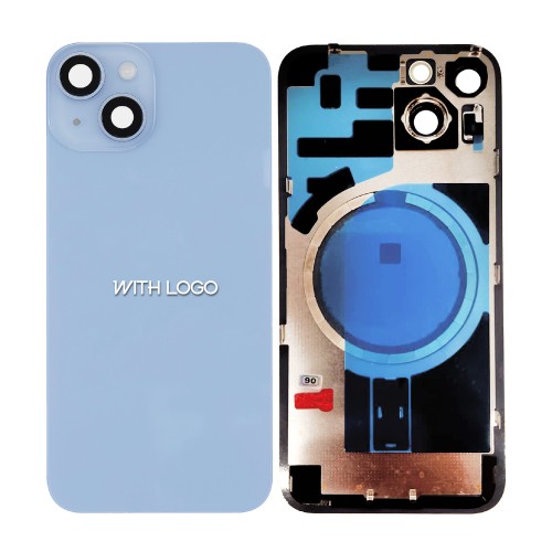 Aizmugurējais vāciņš Saderīgs ar iPhone 14 / Zils / (Full Maciņš) / OEM