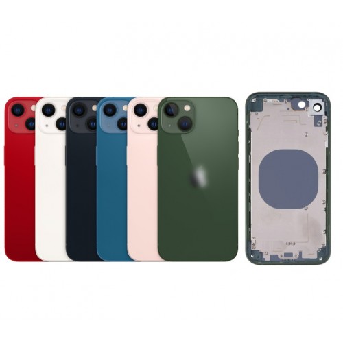 Aizmugurējais vāciņš Saderīgs ar iPhone 13 full housing / Zaļš / OEM