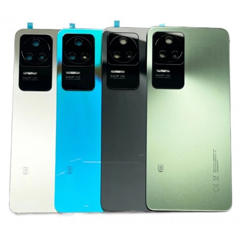 Aizmugurējais vāciņš Saderīgs ar Xiaomi Poco F4 / Moonlight Sudrabs / (ar camera lens) / HQ