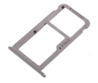 SIM card holder Huawei Nova pelēks original (service pack)