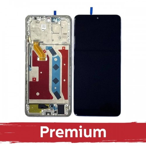 LCD displejs saderīgs ar Huawei Honor Magic4 Lite (Honor X9 5G) ar rāmi / Midnight Black / OEM