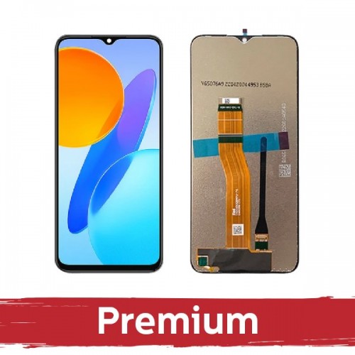 LCD displejs saderīgs ar Huawei Honor X5 (4G) melns OEM