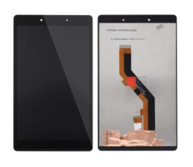 LCD screen Samsung T290 Tab A 8.0 2019 ar touch screen un frame Melns (Refurbished) ORG