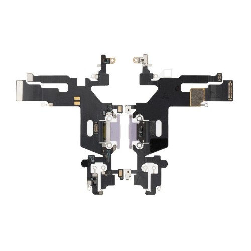 Uzlādes ports saderīgs ar iPhone 11 ar Flex / balts / HQ