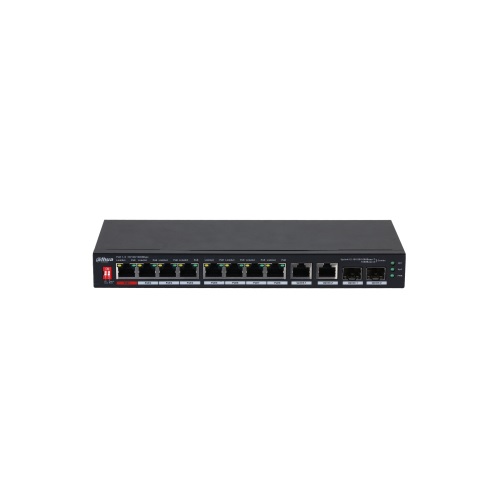 10-Port Unmanaged Desktop Gigabit Switch ar 8-Port PoE