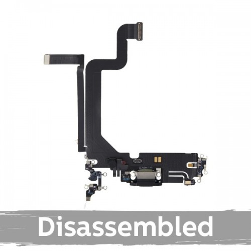 Uzlādes ports saderīgs ar iPhone 14 Pro Max ar Flex / sudrabs / (100% oriģināls / Lietots)