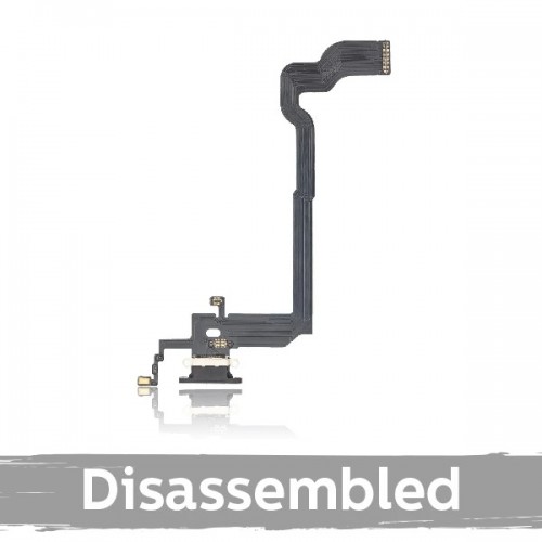 Uzlādes ports saderīgs ar iPhone X ar Flex / balts / (100% oriģināls / Lietots)