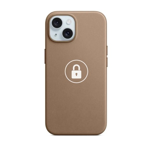 Telefona maciņš "FineWoven" priekš iPhone 15 / Taupe / iepakojumā
