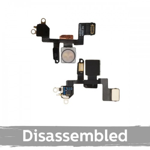 Elastīgais kabelis saderīgs ar iPhone 12 Mini lukturīša un mikrofona (100% oriģināls / Lietots)