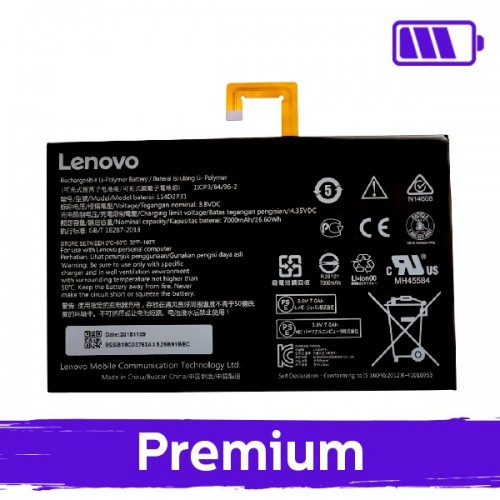 Akumulators saderīgs ar Lenovo Tab 2 A10-70F (A10-70L) / L14D2P31 (OEM)