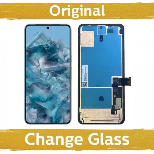 LCD displejs saderīgs ar Google Pixel 8 Pro melns ar rāmi (Atjaunots: Ķīna)