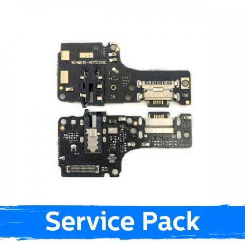 Uzlādes ports saderīgs ar Xiaomi Redmi Note 10 4G / Redmi Note 10S / Poco M5s ar flex / Plata (Service Pack)
