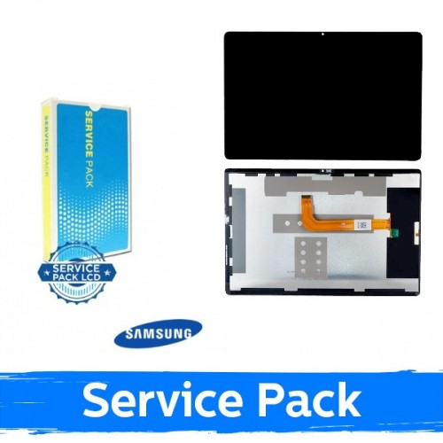 LCD displejs saderīgs ar Samsung X210 (X215 / X216) Tab A9 Plus 11'' melns (Service Pack)