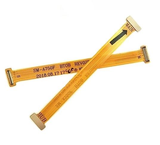 Flex Samsung A750 A7 2018 mainboard kabelis (SUB) original (service pack)