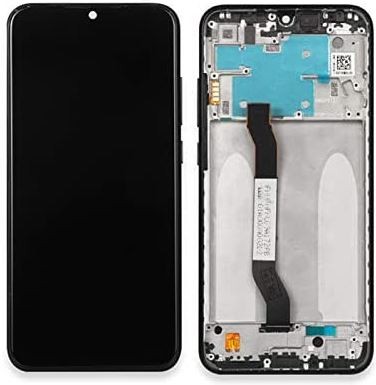 LCD screen Xiaomi Redmi Note 8T ar touch screen ar frame Pelēks original (service pack)