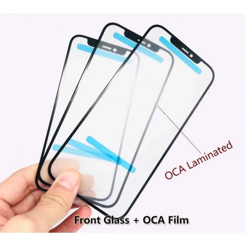 Ārējais ekrāna stikls saderīgs ar "Pro+" Apple iPhone 15 Pro Max / stikls + OCA / oriģināls