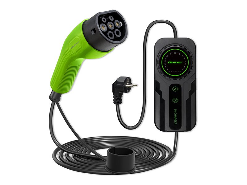 QOLTEC 52468 mobilais lādētājs EV 2in1