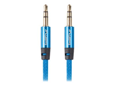 Lanberg Jack 3.5mm kabelis 2m zils