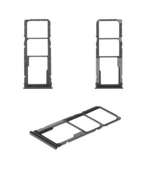 SIM card holder Xiaomi Redmi Note 8/Redmi Note 8 2021 Space Black ORG
