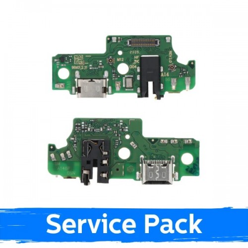 Uzlādes ports saderīgs ar Samsung A146 A14 5G ar Flex / Plata (Service Pack)