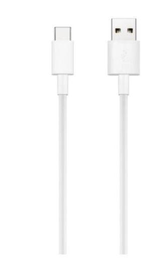 USB kabelis ORG Huawei AP71 SuperCharge 5A type-C balts (1M)