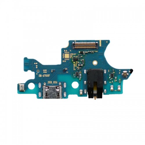 Uzlādes ports saderīgs ar Samsung A750 A7 2018 ar Flex / Plata OEM